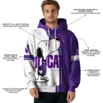 northwestern wildcats playful snoopy purple hoodie best selling