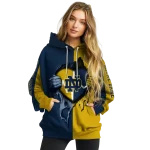 notre dame fighting irish heartbeat graphic navy hoodie best selling