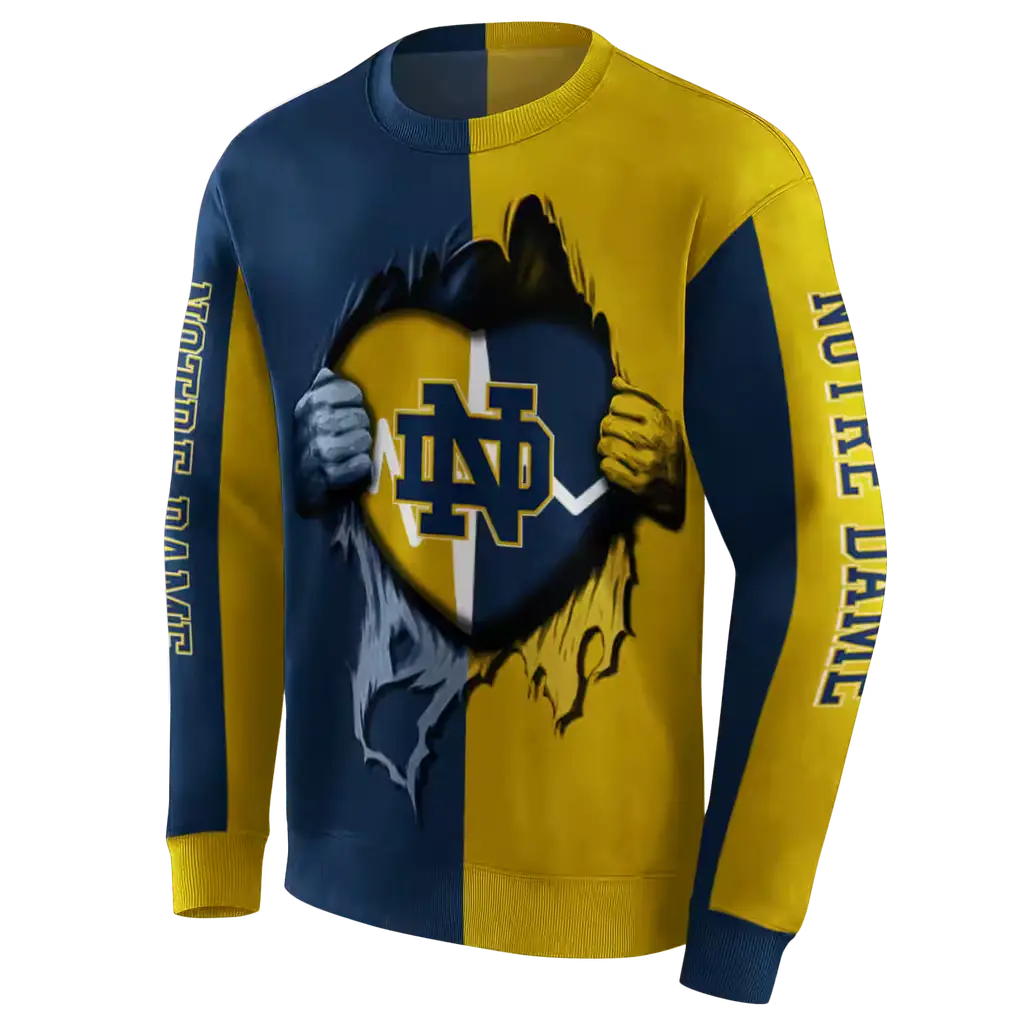 notre dame fighting irish heartbeat graphic navy hoodie new arrival notre dame fighting irish heartbeat graphic navy hoodie new arrival