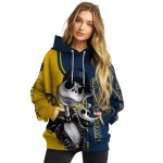 notre dame fighting irish jack skellington navy hoodie best selling