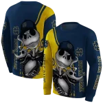 notre dame fighting irish jack skellington navy hoodie best selling