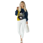 notre dame fighting irish jack skellington navy hoodie best selling