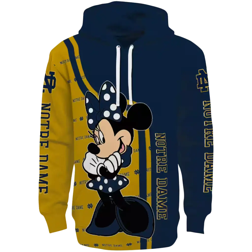 notre dame fighting irish minnie mouse navy hoodie best selling notre dame fighting irish minnie mouse navy hoodie best selling