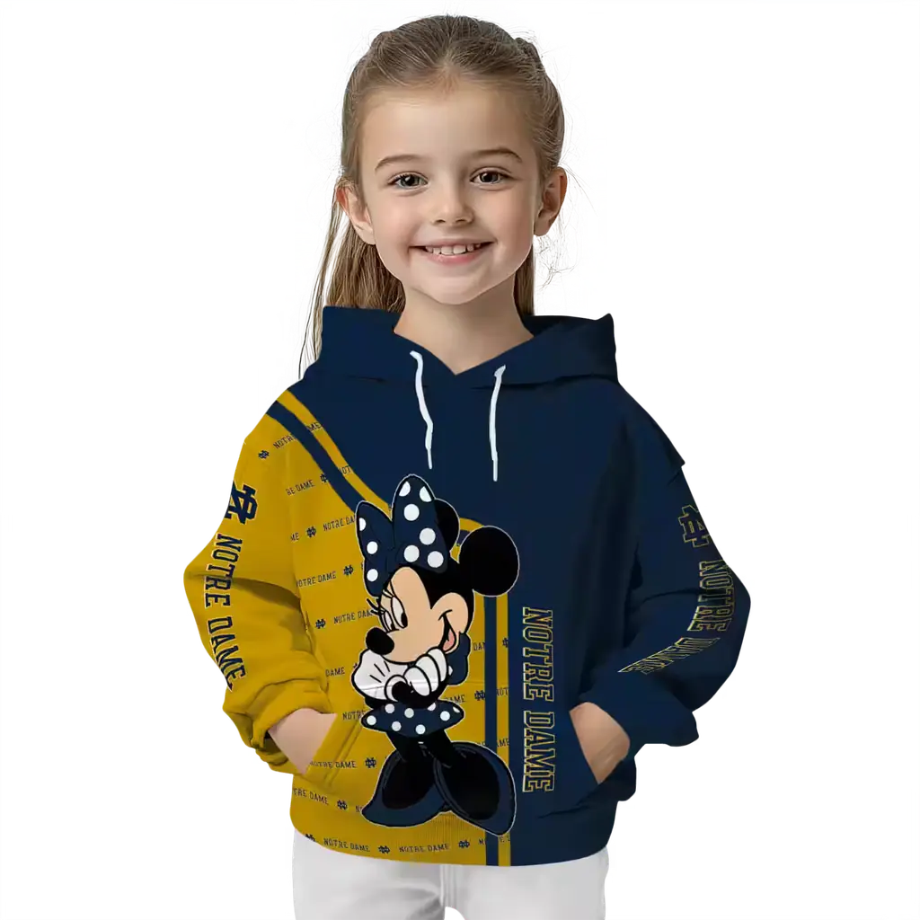 notre dame fighting irish minnie mouse navy hoodie top rated notre dame fighting irish minnie mouse navy hoodie top rated