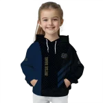 notre dame fighting irish monogram pattern navy hoodie best selling
