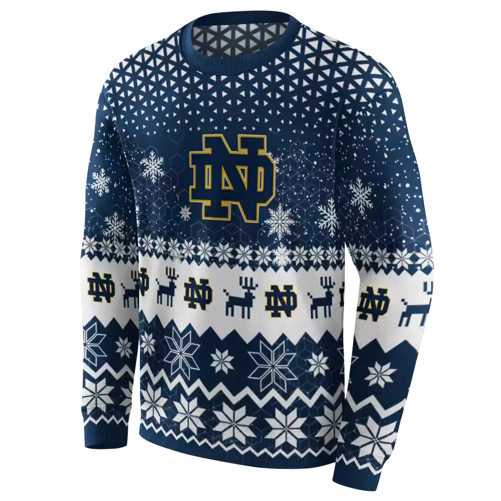 notre dame fighting irish reindeer motif navy hoodie new arrival notre dame fighting irish reindeer motif navy hoodie new arrival