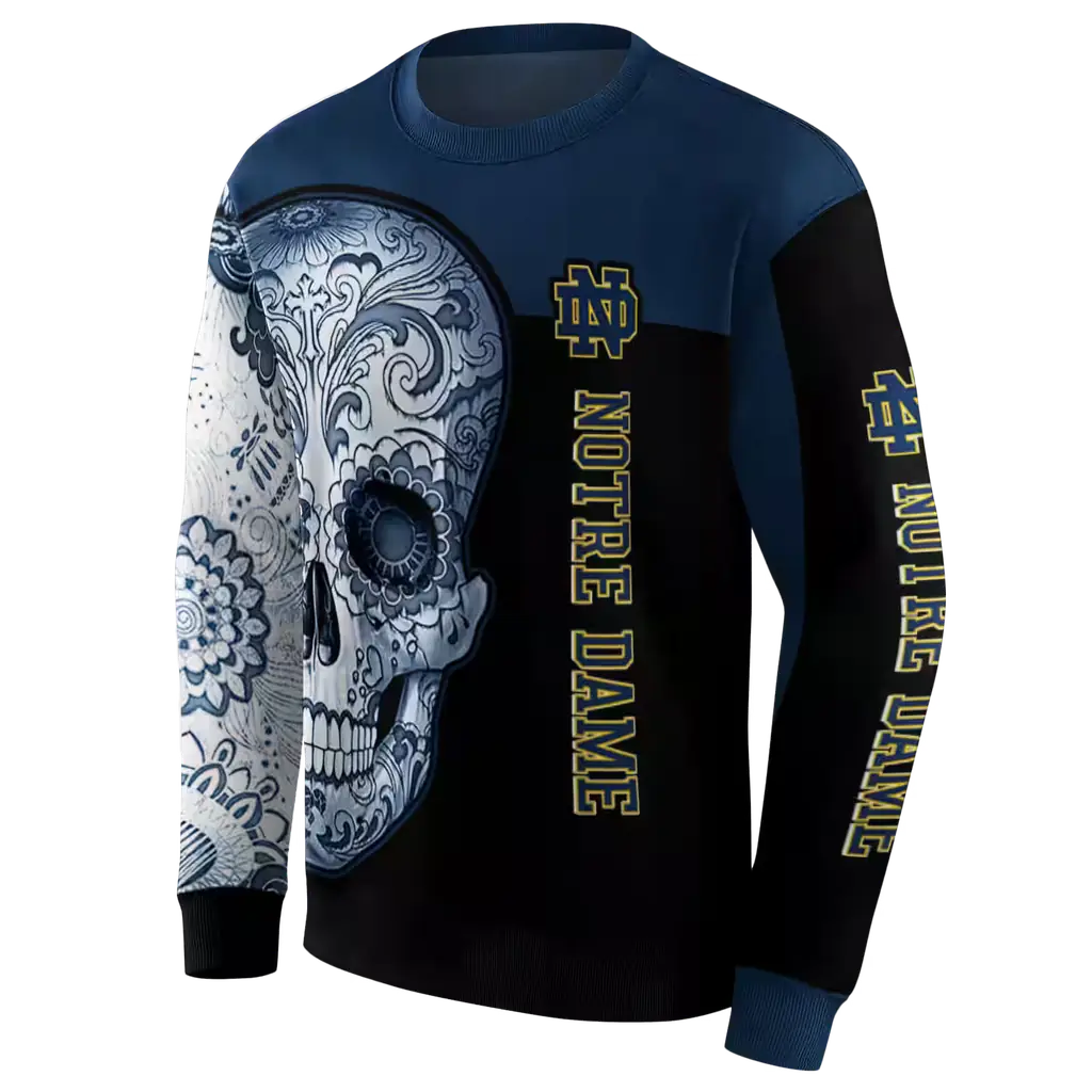 notre dame fighting irish sugar skull navy black hoodie new arrival notre dame fighting irish sugar skull navy black hoodie new arrival