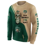 ohio bobcats achmed skull green hoodie best selling