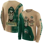ohio bobcats achmed skull green hoodie best selling