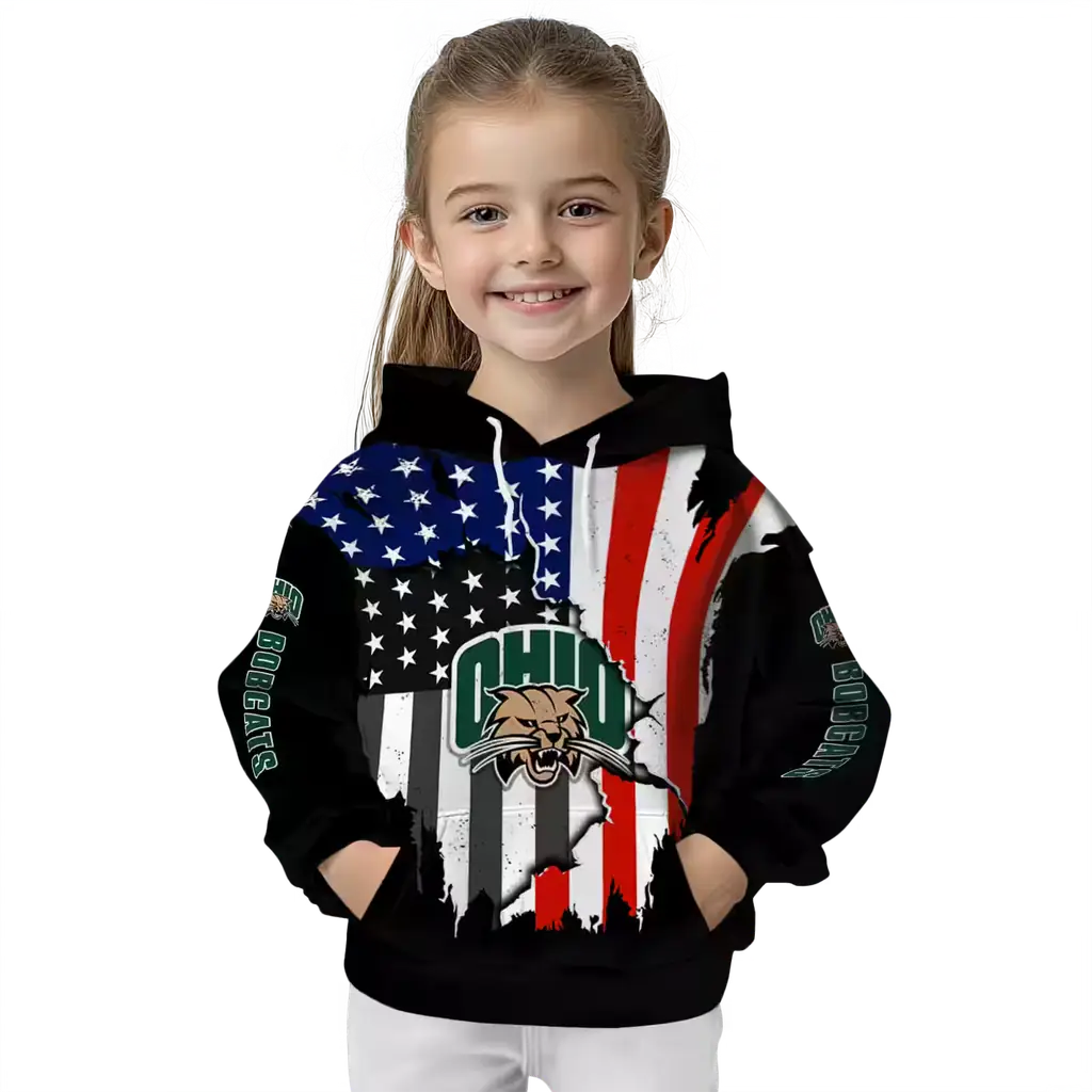 ohio bobcats american pride black hoodie top rated ohio bobcats american pride black hoodie top rated
