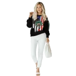 ohio bobcats american pride black hoodie best selling