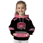 ohio bobcats awareness ribbon black pink hoodie best selling