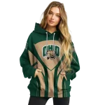 ohio bobcats concentric lines green black hoodie best selling