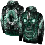 ohio bobcats demonic skull green black hoodie best selling