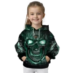 ohio bobcats demonic skull green black hoodie best selling