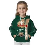 ohio bobcats football heartbeat green hoodie best selling