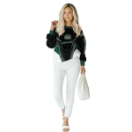 ohio bobcats futuristic pattern green black hoodie best selling