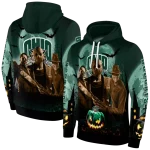ohio bobcats halloween vibes green black hoodie best selling