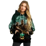 ohio bobcats halloween vibes green black hoodie best selling