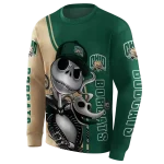 ohio bobcats jack skellington green hoodie best selling