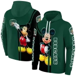 ohio bobcats mickey mouse green black hoodie best selling