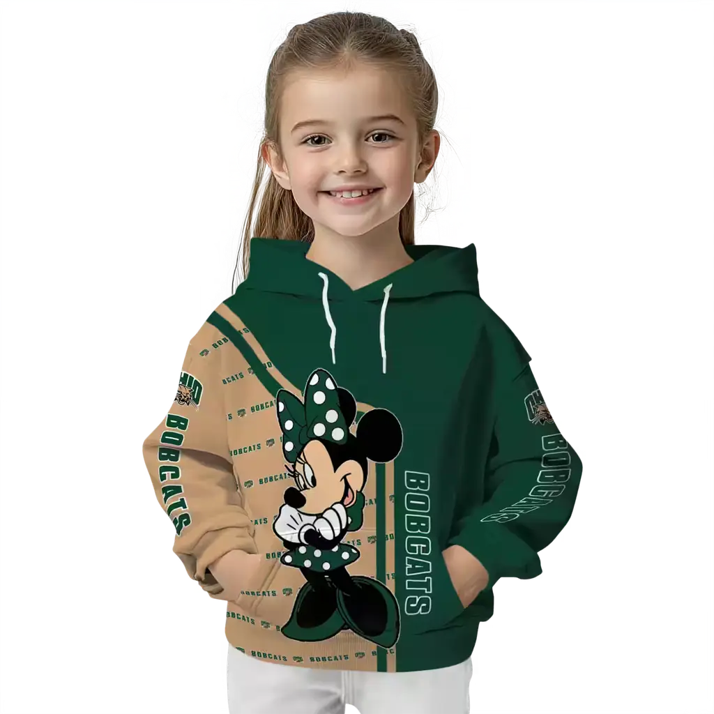 ohio bobcats minnie mouse green hoodie top rated ohio bobcats minnie mouse green hoodie top rated