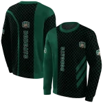 ohio bobcats monogram pattern green hoodie best selling