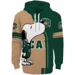 ohio bobcats playful snoopy green hoodie best selling