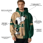 ohio bobcats playful snoopy green hoodie best selling