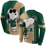 ohio bobcats playful snoopy green hoodie best selling