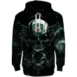 ohio bobcats skull artwork green black hoodie best selling