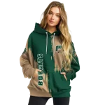 ohio bobcats splatter effect green hoodie best selling