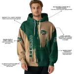 ohio bobcats splatter effect green hoodie best selling