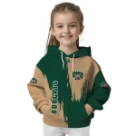 ohio bobcats splatter effect green hoodie best selling