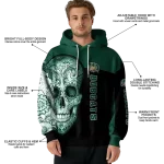 ohio bobcats sugar skull green black hoodie best selling