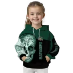 ohio bobcats sugar skull green black hoodie best selling