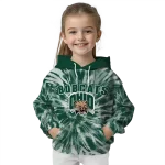 ohio bobcats tie dye pattern green hoodie best selling