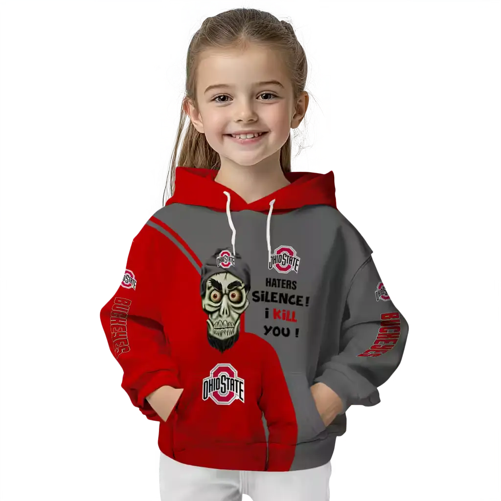 ohio state buckeyes achmed skull scarlet hoodie top rated ohio state buckeyes achmed skull scarlet hoodie top rated