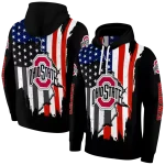 ohio state buckeyes american pride black hoodie best selling