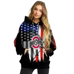 ohio state buckeyes american pride black hoodie best selling