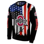 ohio state buckeyes american pride black hoodie best selling