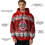 ohio state buckeyes christmas trees scarlet hoodie best selling