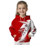 ohio state buckeyes dynamic slash scarlet white hoodie best selling
