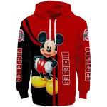 ohio state buckeyes mickey mouse scarlet black hoodie best selling