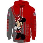 ohio state buckeyes minnie mouse scarlet hoodie best selling