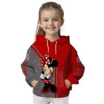 ohio state buckeyes minnie mouse scarlet hoodie best selling