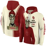 oklahoma sooners achmed skull crimson hoodie best selling