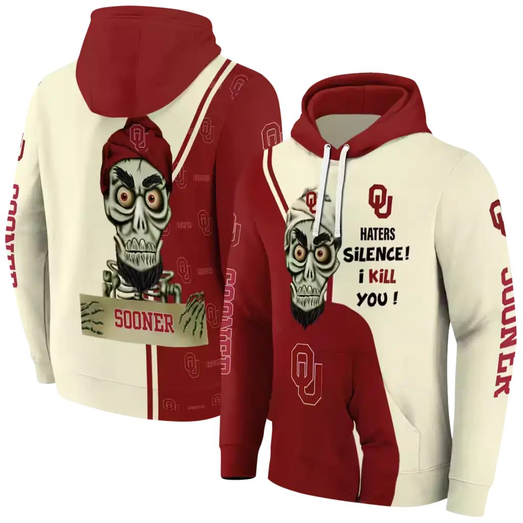 oklahoma sooners achmed skull crimson hoodie fashion forward oklahoma sooners achmed skull crimson hoodie fashion forward