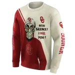 oklahoma sooners achmed skull crimson hoodie best selling
