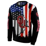 oklahoma sooners american pride black hoodie best selling
